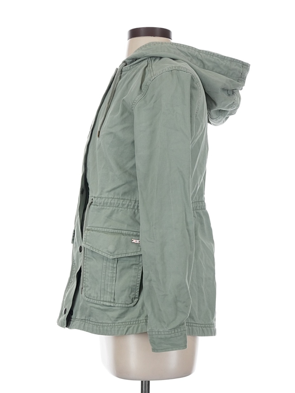 Levi's Olive Green Hooded Utility Jacket - Picture 4 of 5